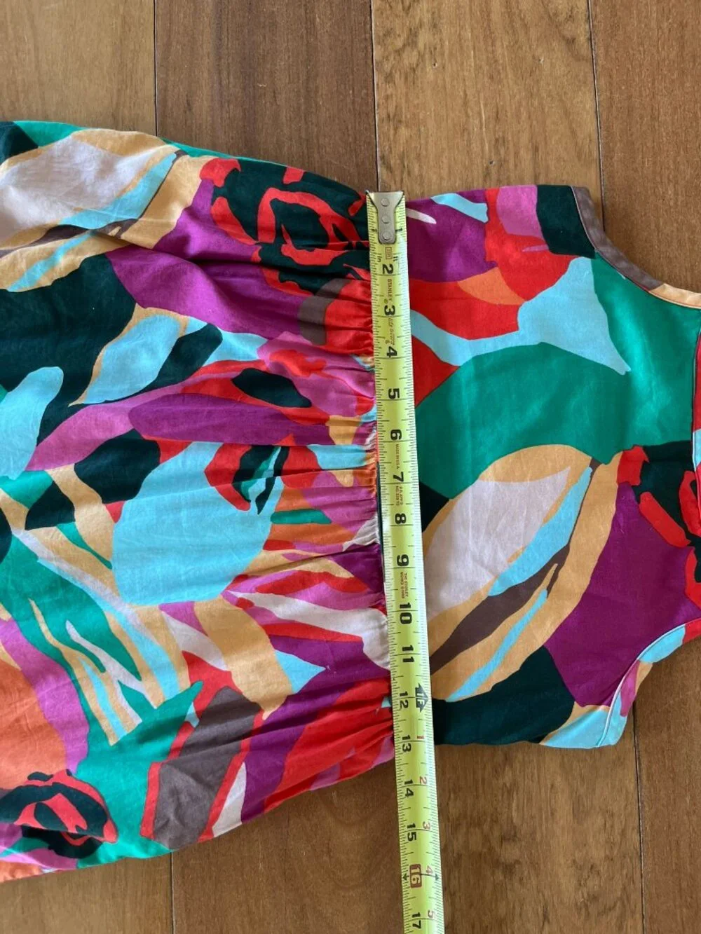 Gap Kids Girls Floral Tropical Summer Dress Colorful Vacation Size L (10-11)